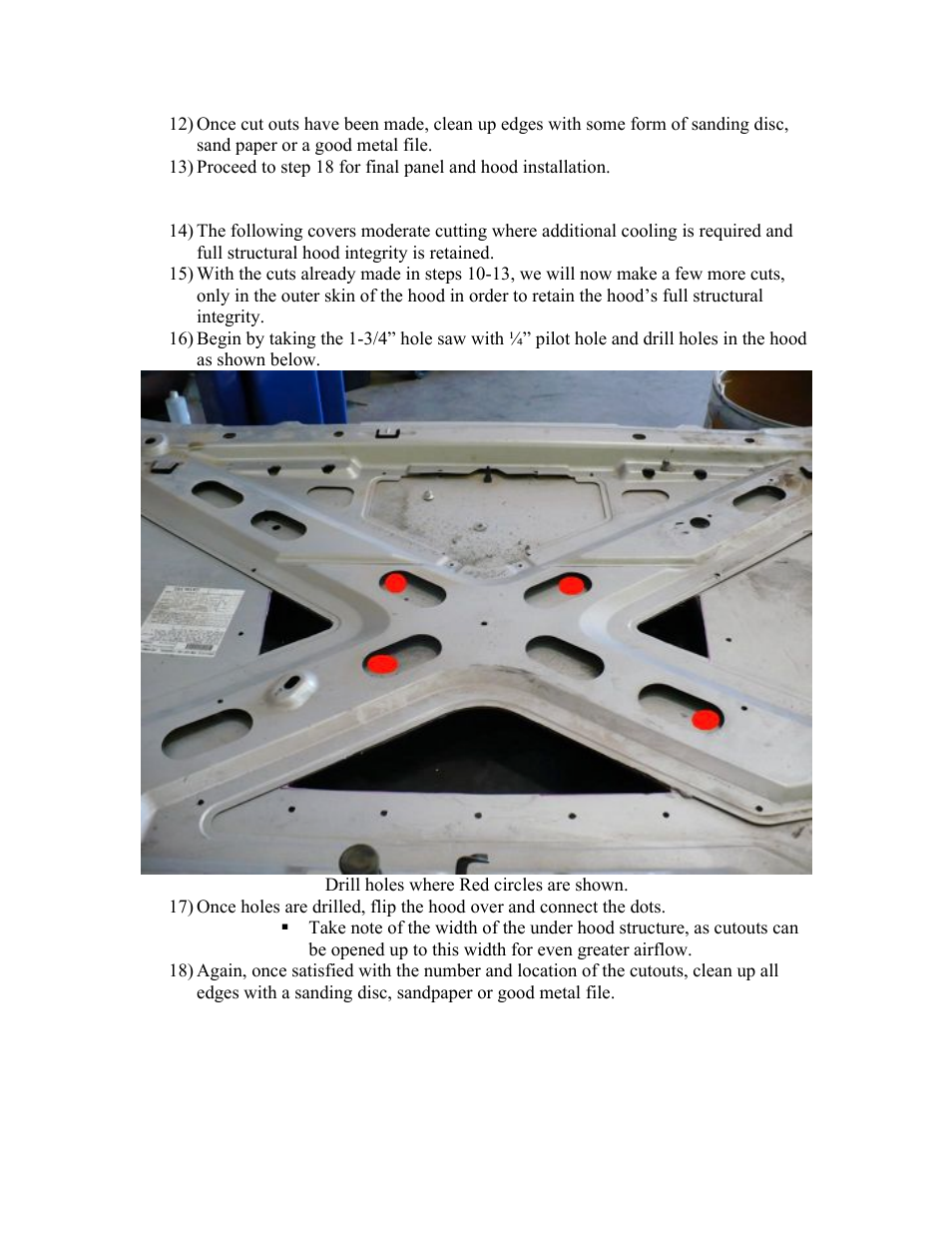 Synergy 5102-0X - Jeep JK Louvered Hood Panel User Manual | Page 11 / 13