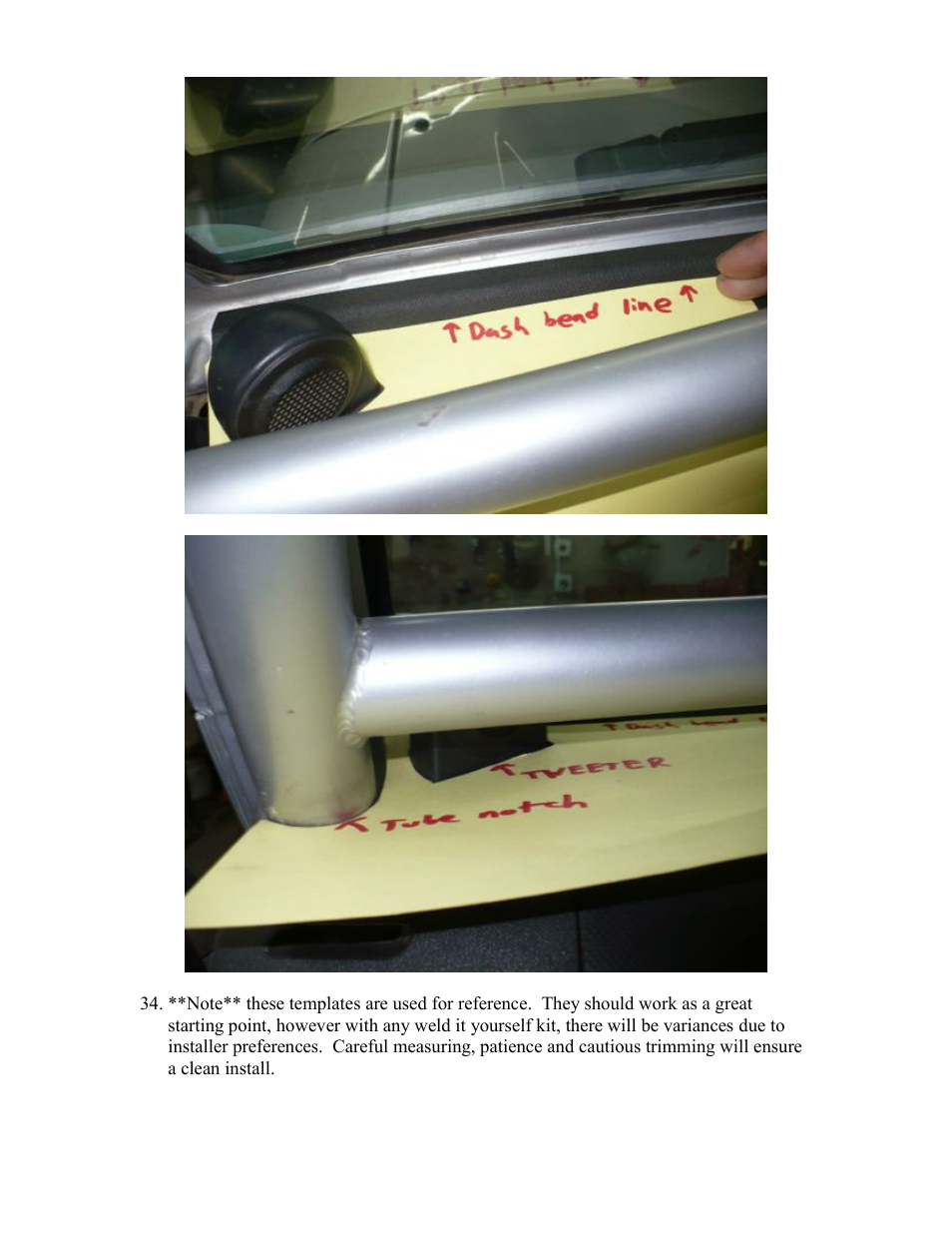 Synergy 5221 - 07-10 Jeep JK 2/4 Door Front Cage Kit User Manual | Page 23 / 51