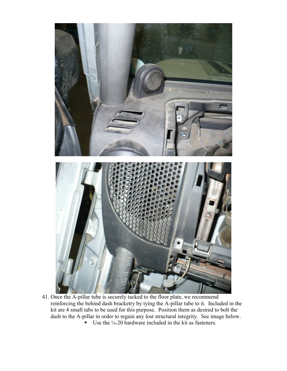 Synergy 5221 - 07-10 Jeep JK 2/4 Door Front Cage Kit User Manual | Page 29 / 51