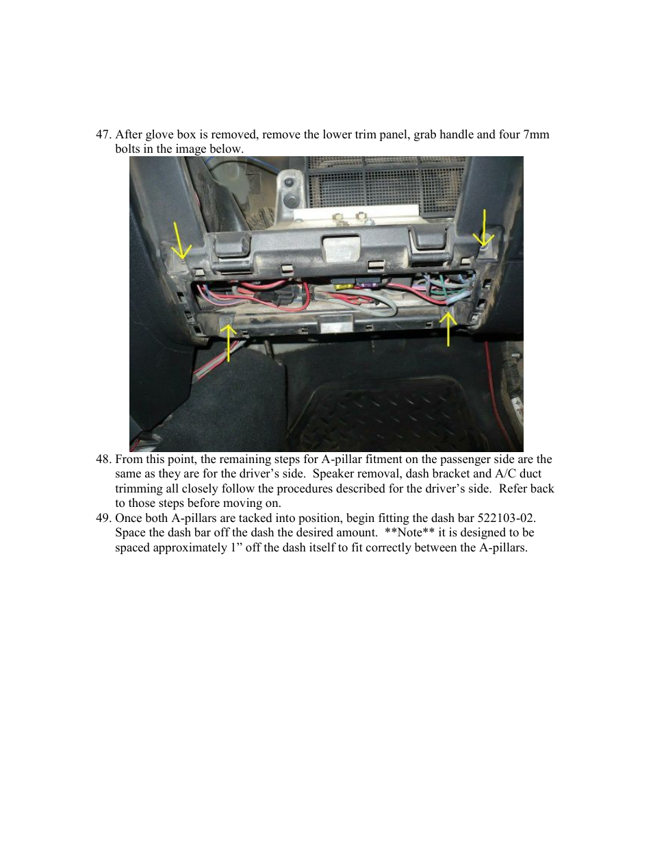 Synergy 5221 - 07-10 Jeep JK 2/4 Door Front Cage Kit User Manual | Page 32 / 51