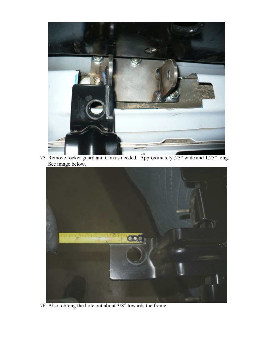 Synergy 5221 - 07-10 Jeep JK 2/4 Door Front Cage Kit User Manual | Page 48 / 51