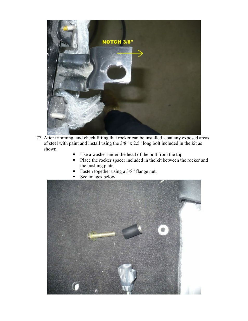 Synergy 5221 - 07-10 Jeep JK 2/4 Door Front Cage Kit User Manual | Page 49 / 51
