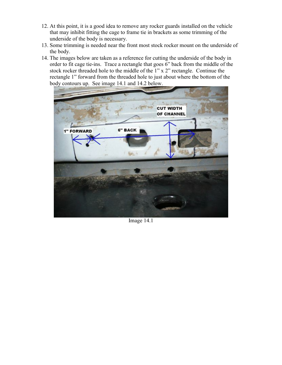 Synergy 5221-A - 2011+ Jeep JK 2/4 Door Front Cage Kit User Manual | Page 7 / 61