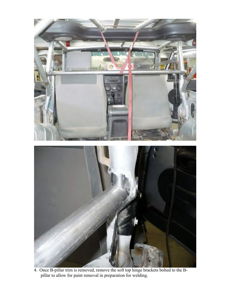 Synergy 5222-04 - Jeep JK 2 Door Weld-In Harness Bar User Manual | Page 3 / 6