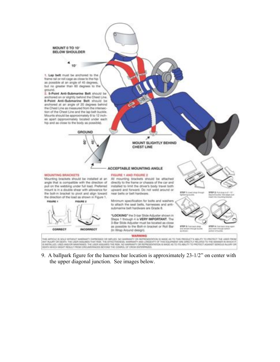 Synergy 5222-A - Jeep JK 2 Door Rear Cage Kit User Manual | Page 8 / 10