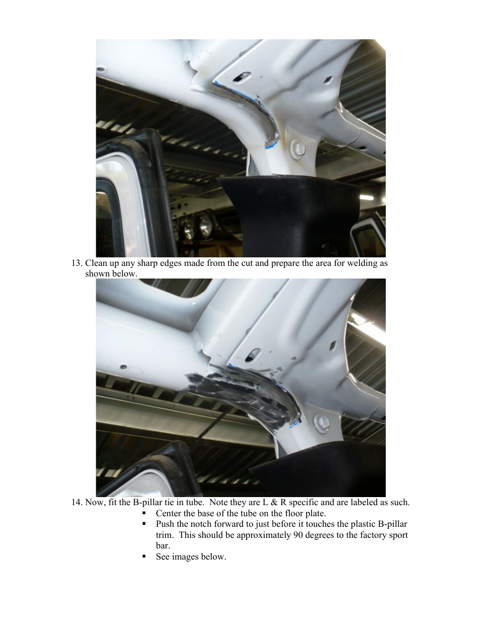 Synergy 5223 - JK 4 Door B-Pillar Cage Kit User Manual | Page 7 / 15