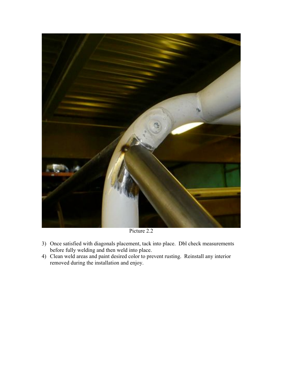 Synergy 5232-3 - Jeep YJ Rear Cage Kit User Manual | Page 8 / 8