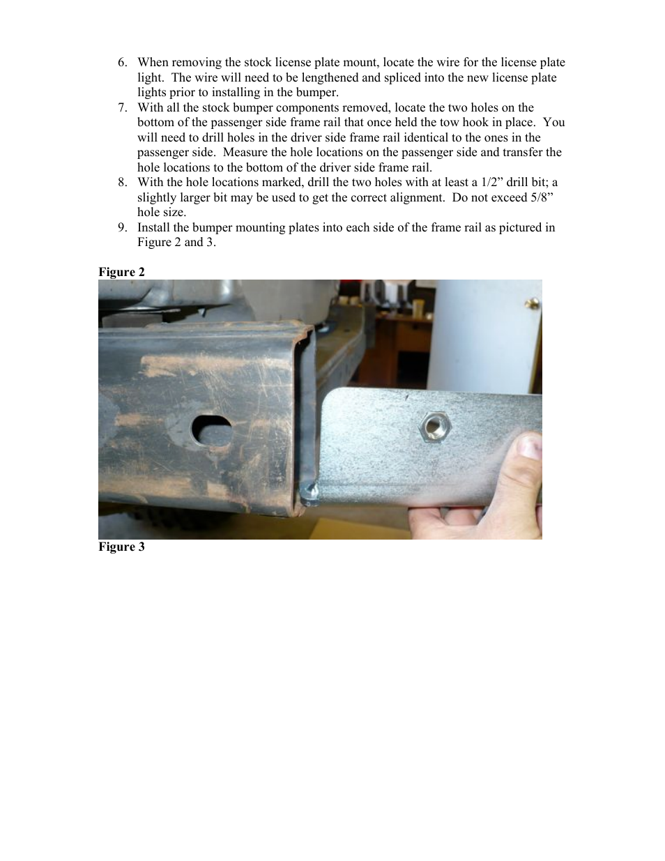 Synergy 5310 - Jeep JK Rear Bumper User Manual | Page 2 / 10
