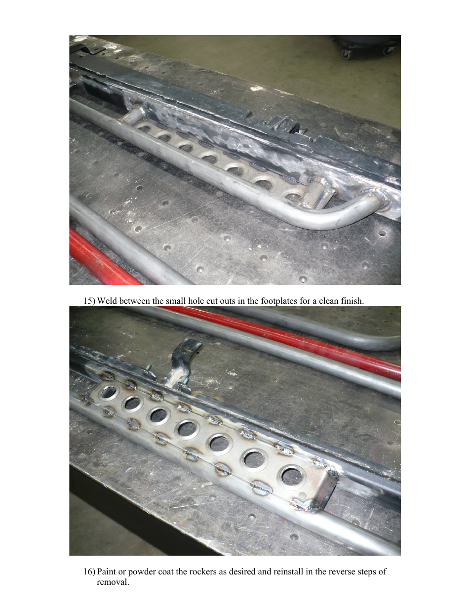 Synergy 5501-02/04 - Jeep JK Rubicon Rock Rail Kit User Manual | Page 10 / 11