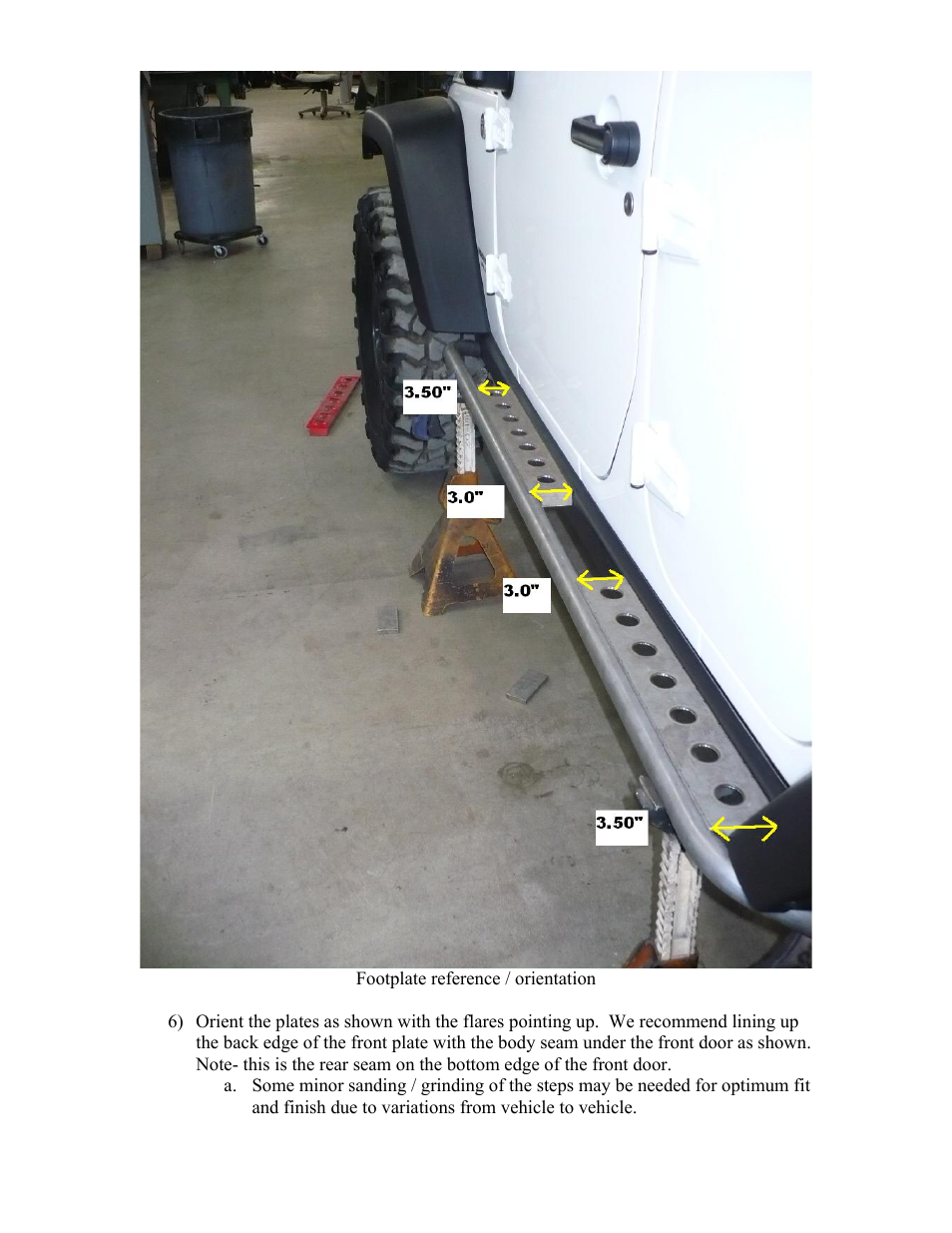 Synergy 5501-02/04 - Jeep JK Rubicon Rock Rail Kit User Manual | Page 5 / 11