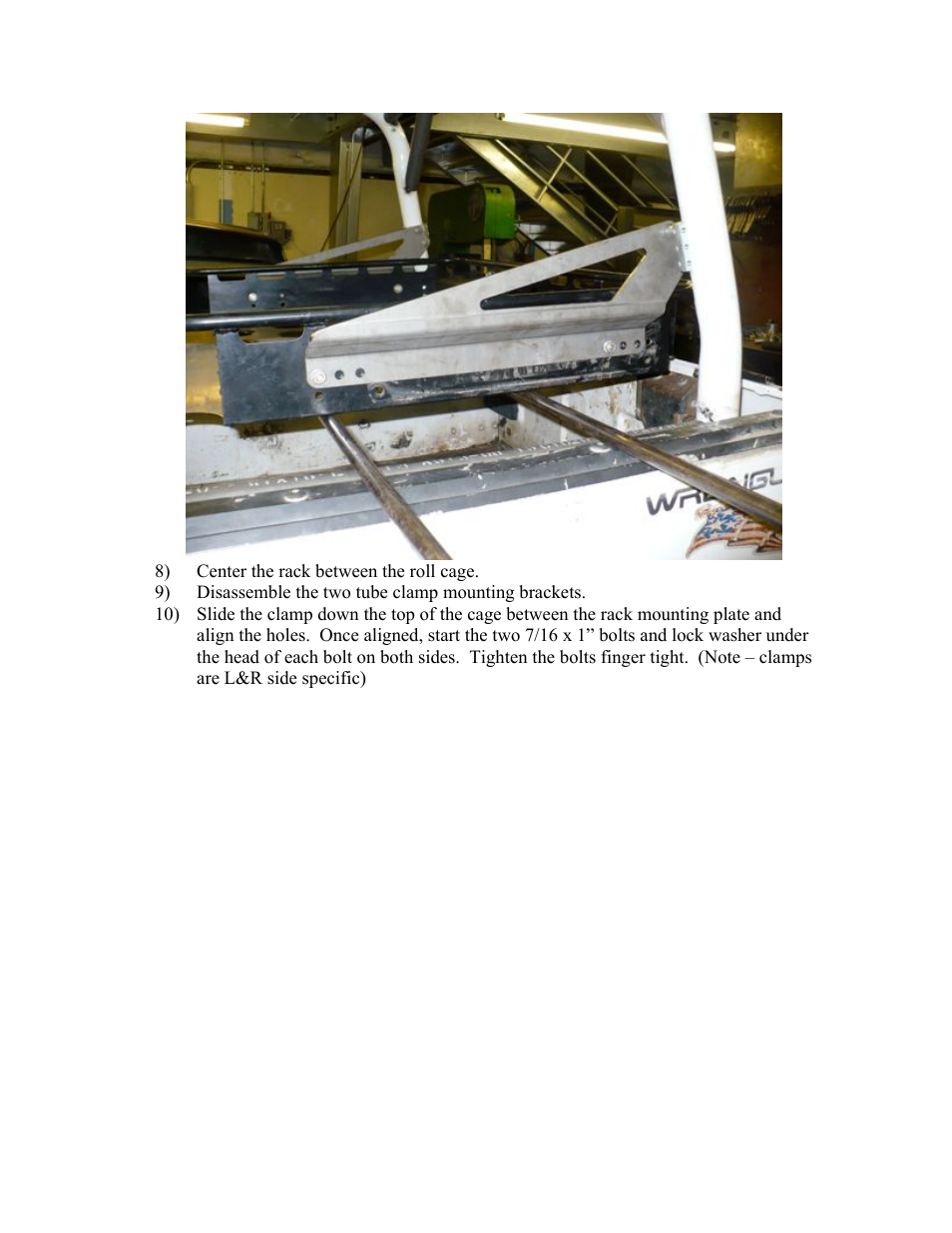 Synergy 5609 - Jeep YJ Baja Basket User Manual | Page 3 / 5