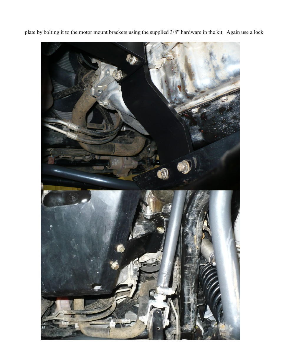 Synergy 5710 - Jeep JK Standard Skid Plate User Manual | Page 9 / 10