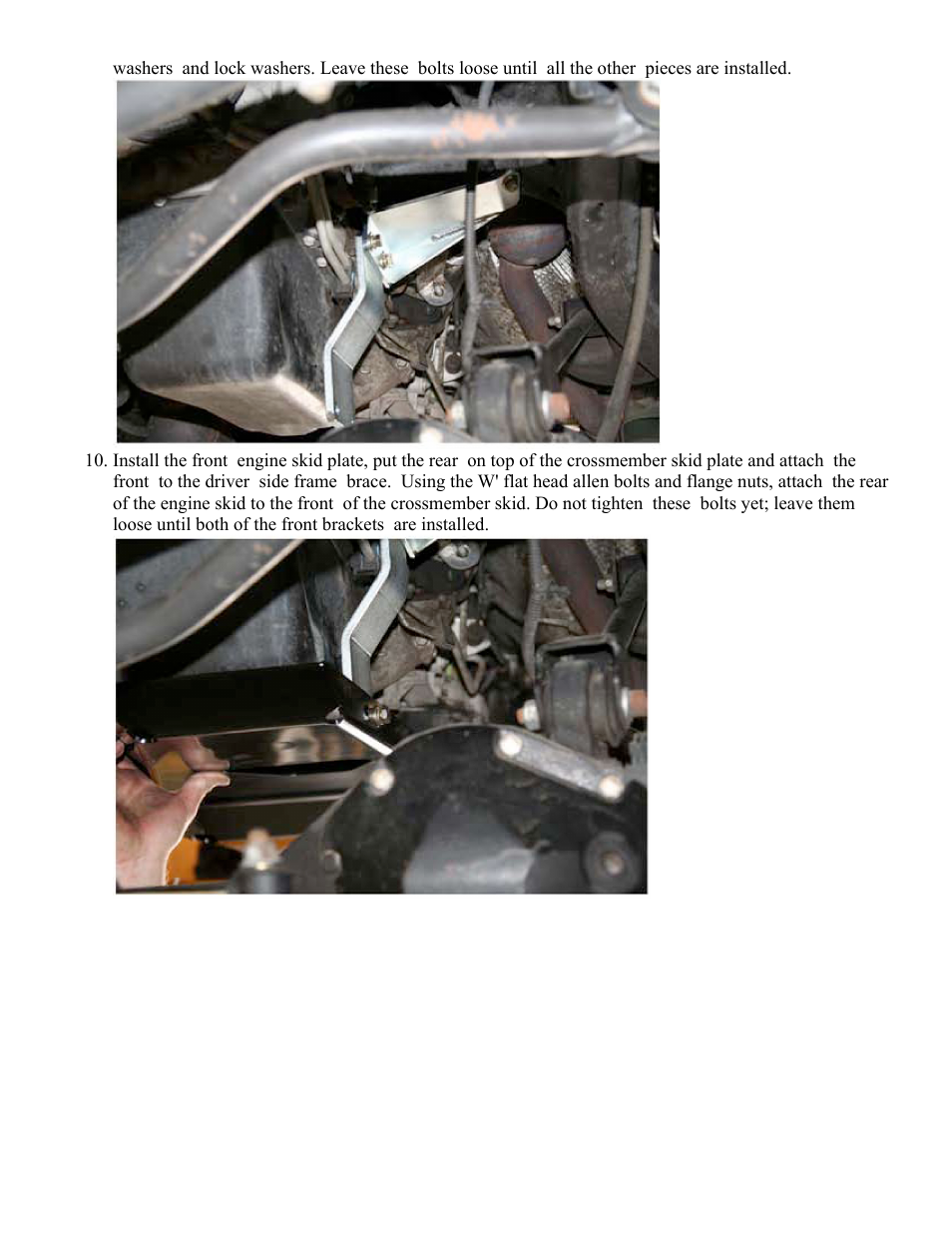 Synergy 5711 - Jeep JK Budget Skid Plate System User Manual | Page 4 / 5