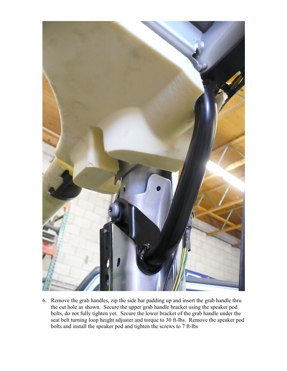 Synergy 5802 - Jeep JK 4 Dr Rear Grab Handle User Manual | Page 3 / 5