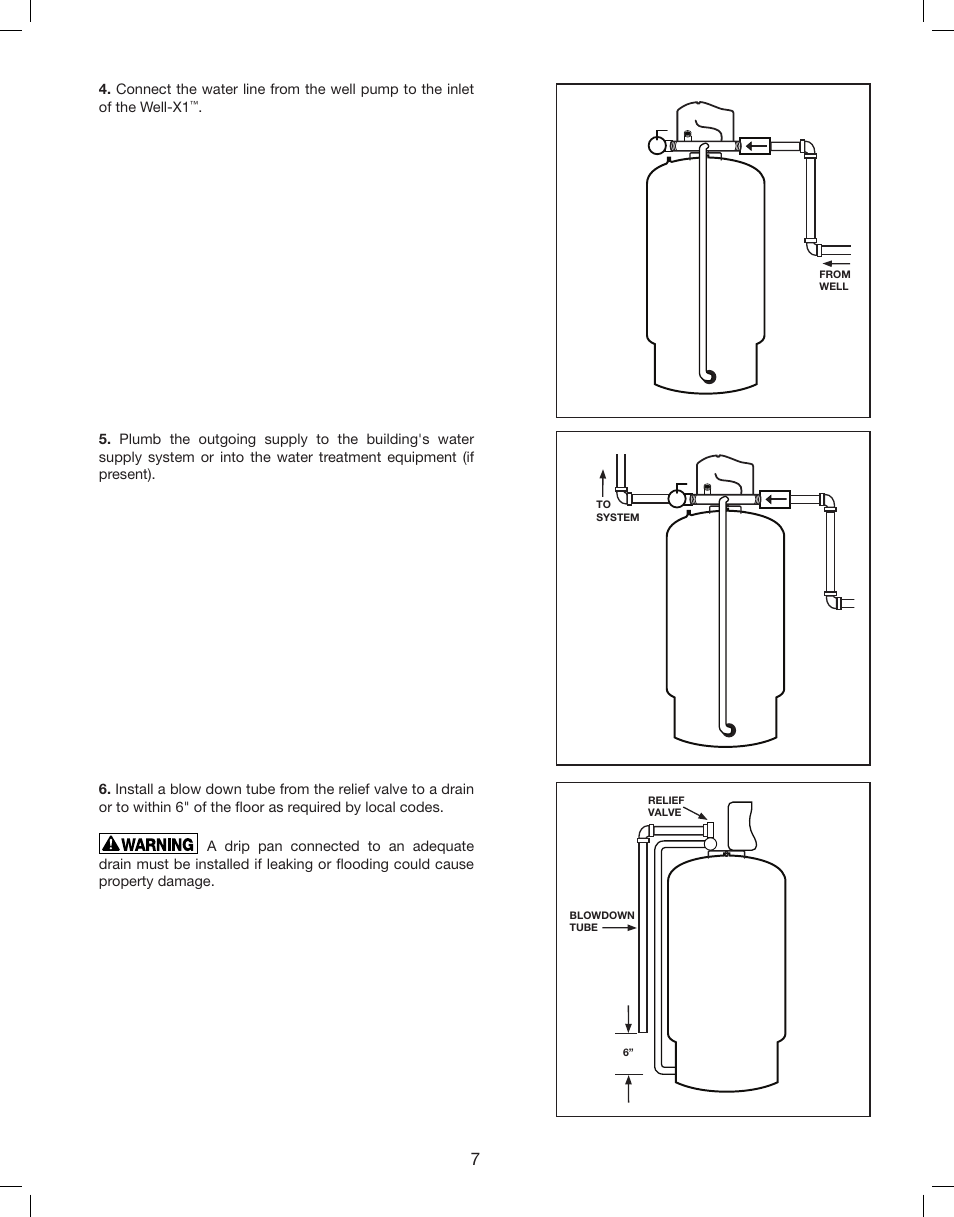 Amtrol WELL-X1 User Manual | Page 7 / 16