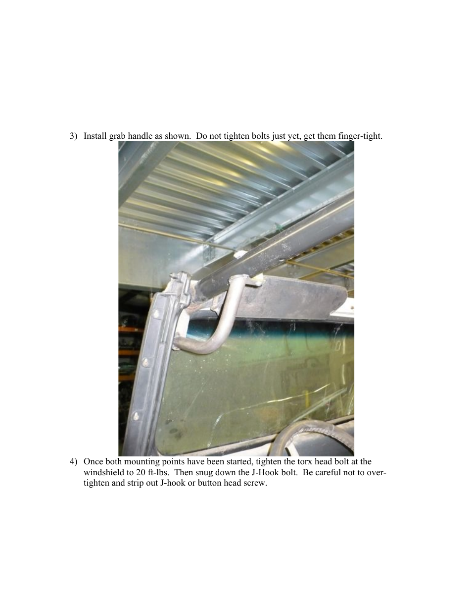 Synergy 5807 - Jeep YJ Cage Handles User Manual | Page 3 / 4