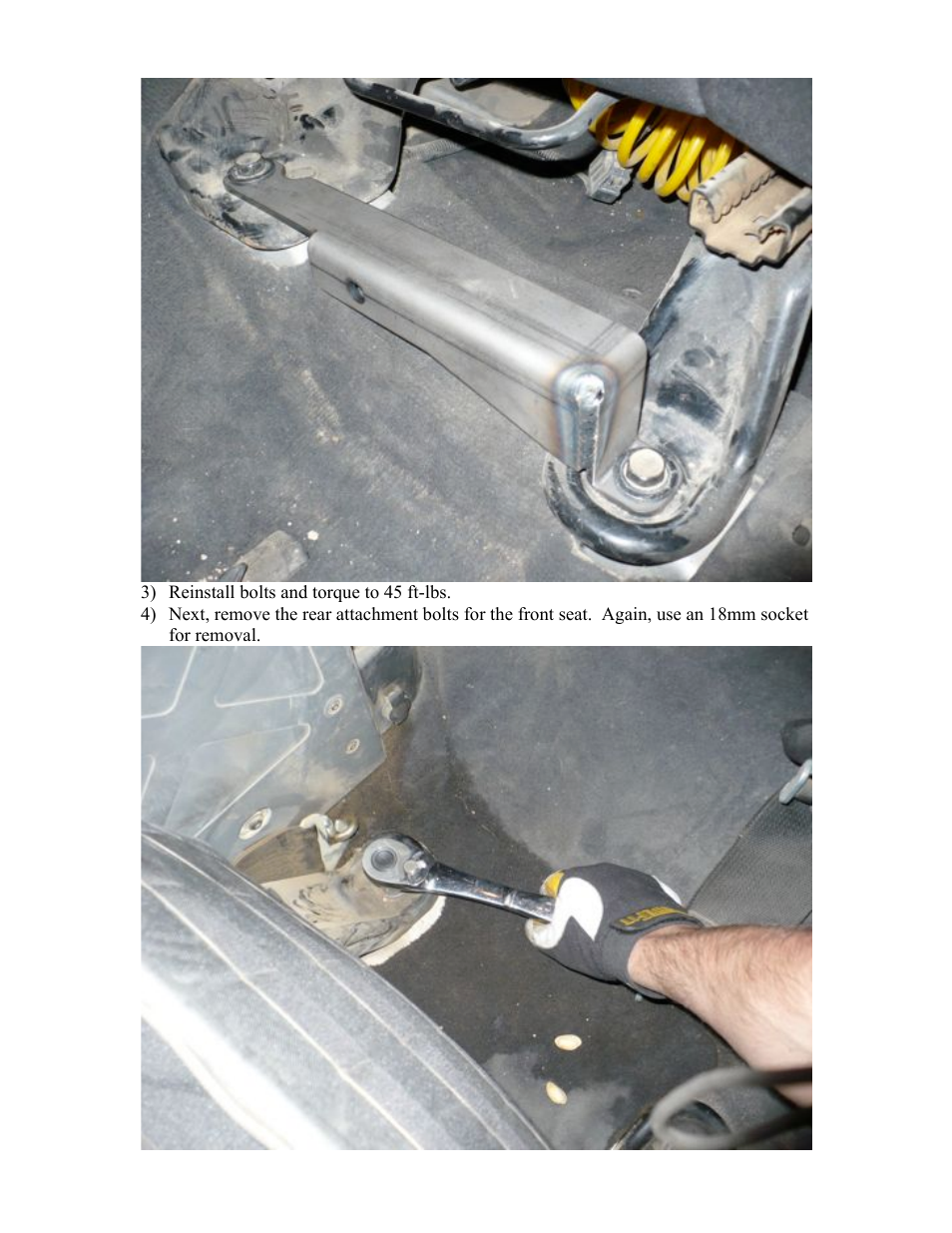 Synergy 5811 - JK Front Seat Harness Mounting Tabs User Manual | Page 3 / 6