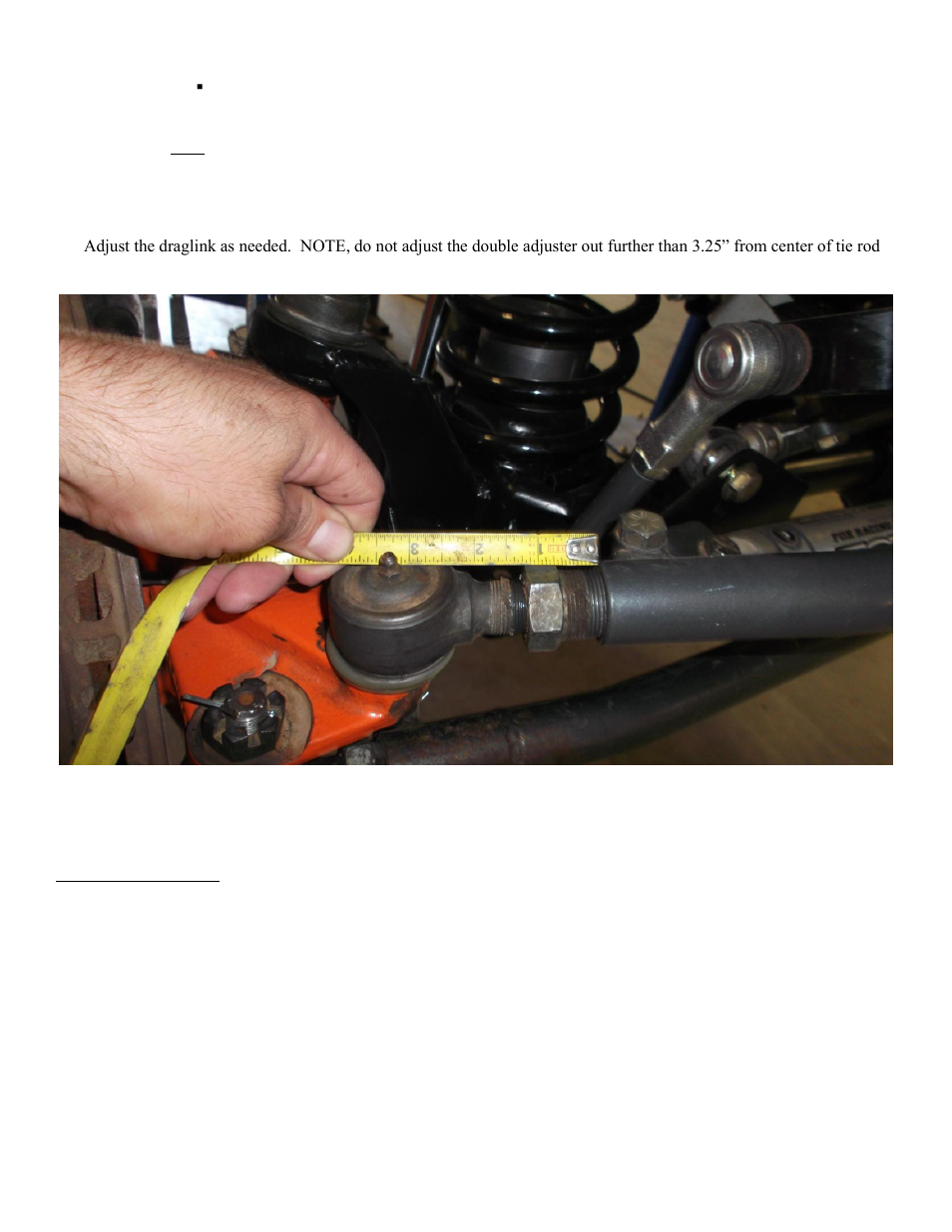 Synergy 8001 - Jeep JK High Steer Drag Link User Manual | Page 5 / 5