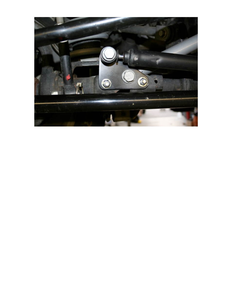 Synergy 8006 - Jeep JK Steering Stabilizer Relocation Kit User Manual | Page 2 / 2