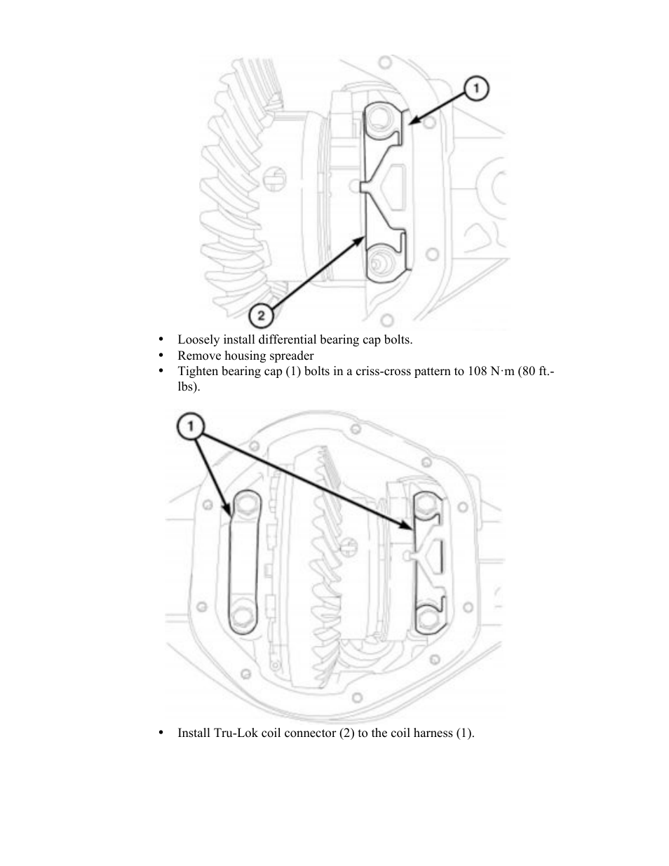 Synergy 8009-40 - Jeep JK Front Axle Re-Tube Kit User Manual | Page 2 / 7