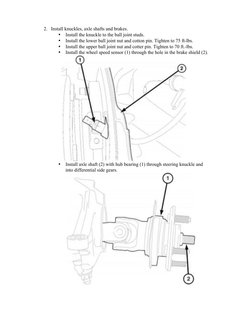 Synergy 8009-40 - Jeep JK Front Axle Re-Tube Kit User Manual | Page 4 / 7