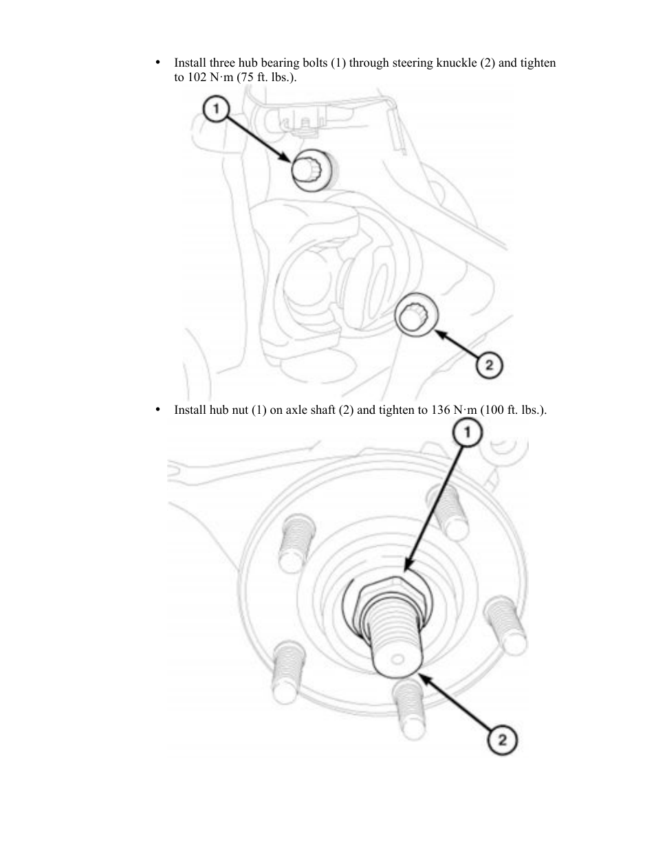 Synergy 8009-40 - Jeep JK Front Axle Re-Tube Kit User Manual | Page 5 / 7