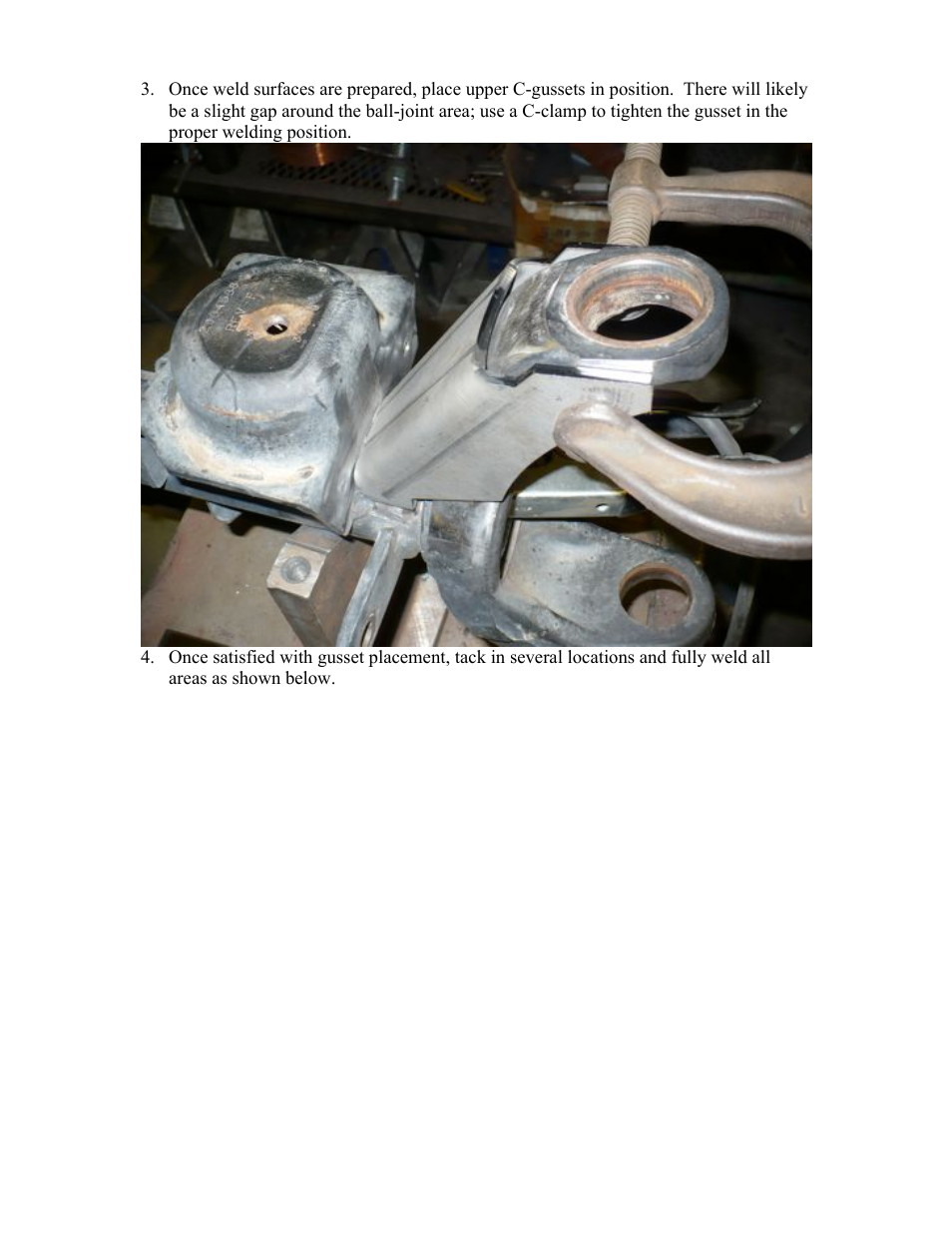 Synergy 8012-02 - Jeep JK C-Gusset Kit User Manual | Page 4 / 9