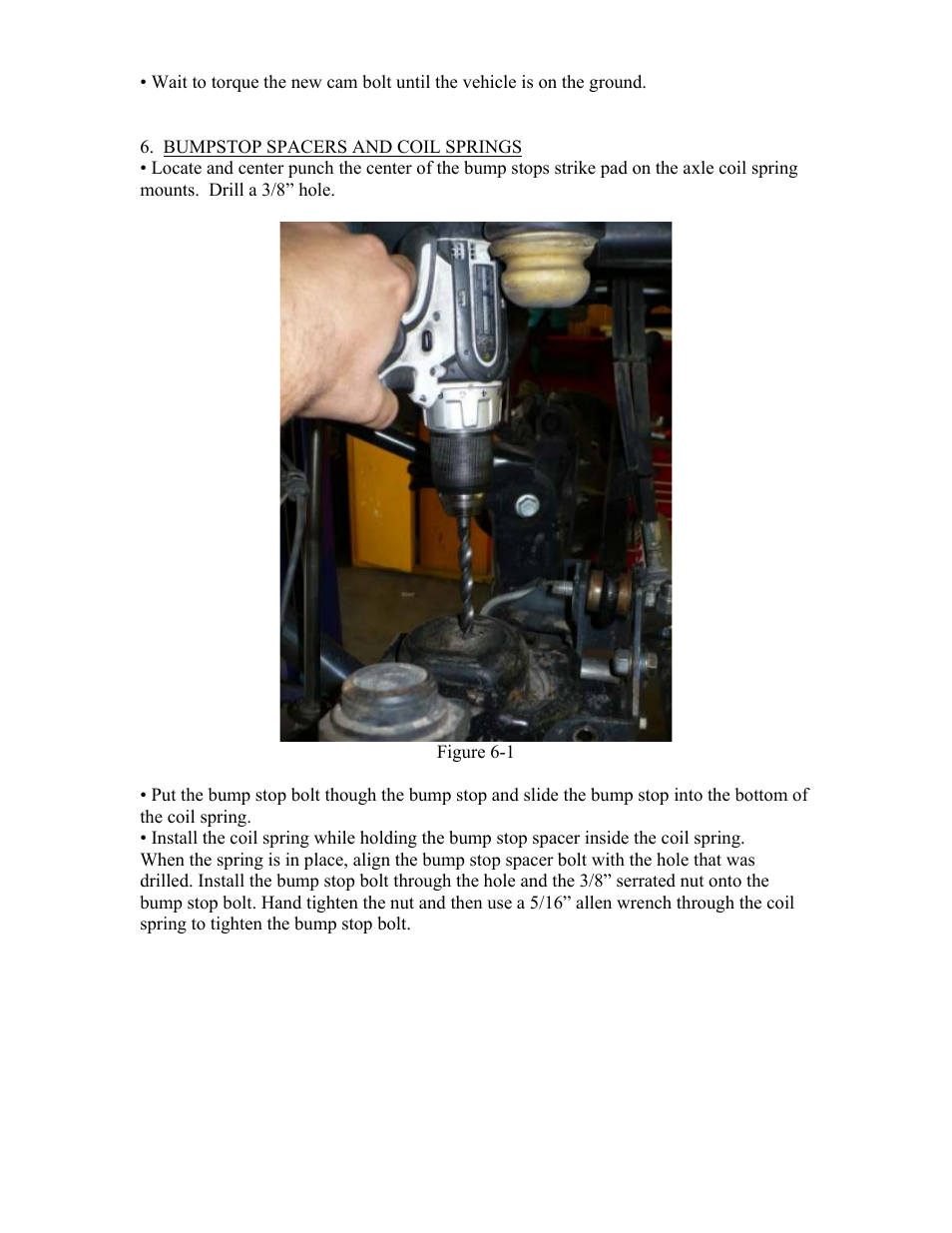 Synergy 8025 - Jeep JK Synergy Stage 1.5 Suspension System User Manual | Page 6 / 11