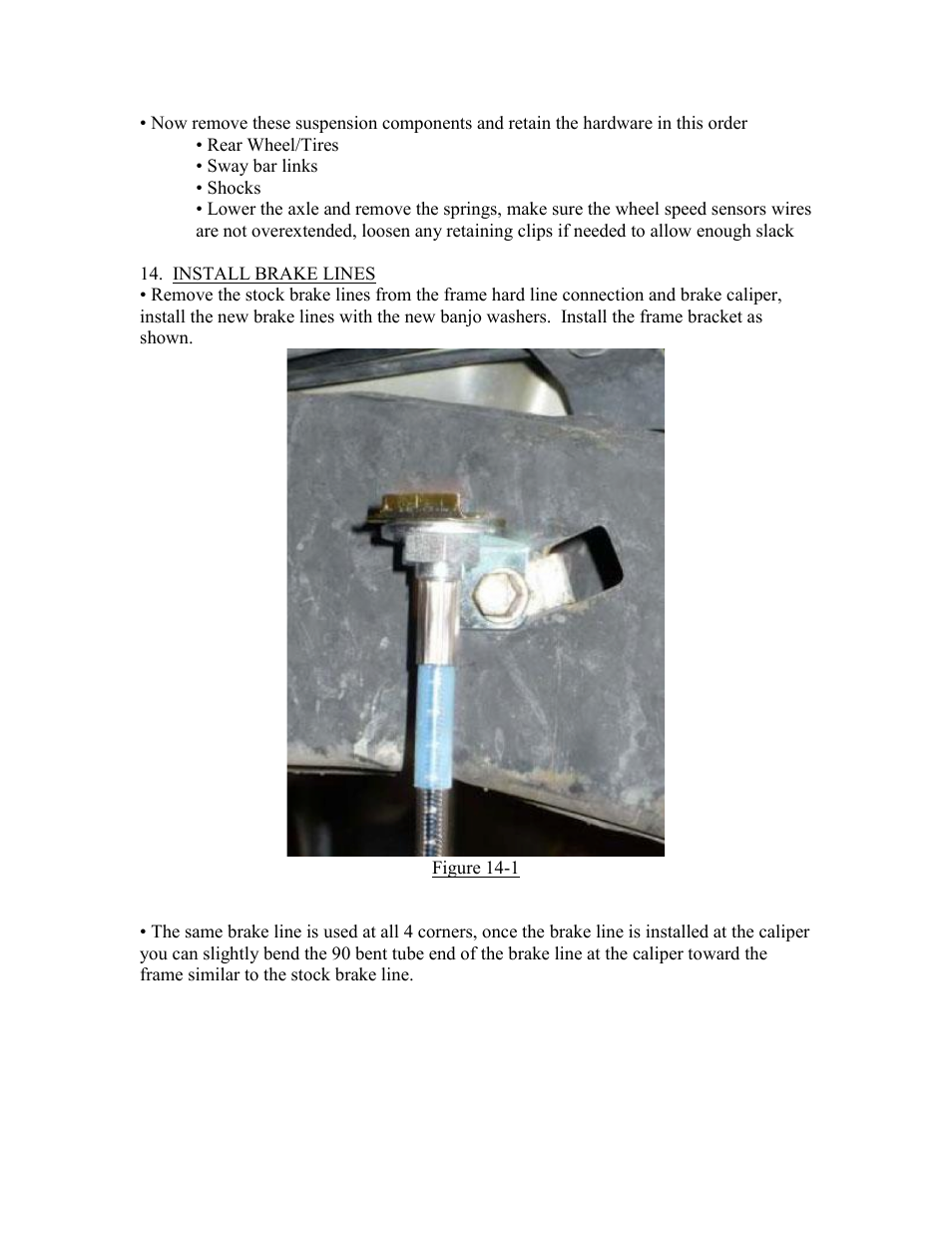 Synergy 8022-X - Jeep JK Synergy Stage 2 Suspension System User Manual | Page 14 / 20