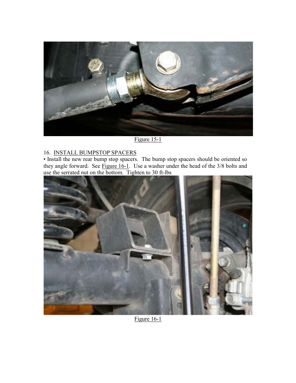 Synergy 8022-X - Jeep JK Synergy Stage 2 Suspension System User Manual | Page 16 / 20