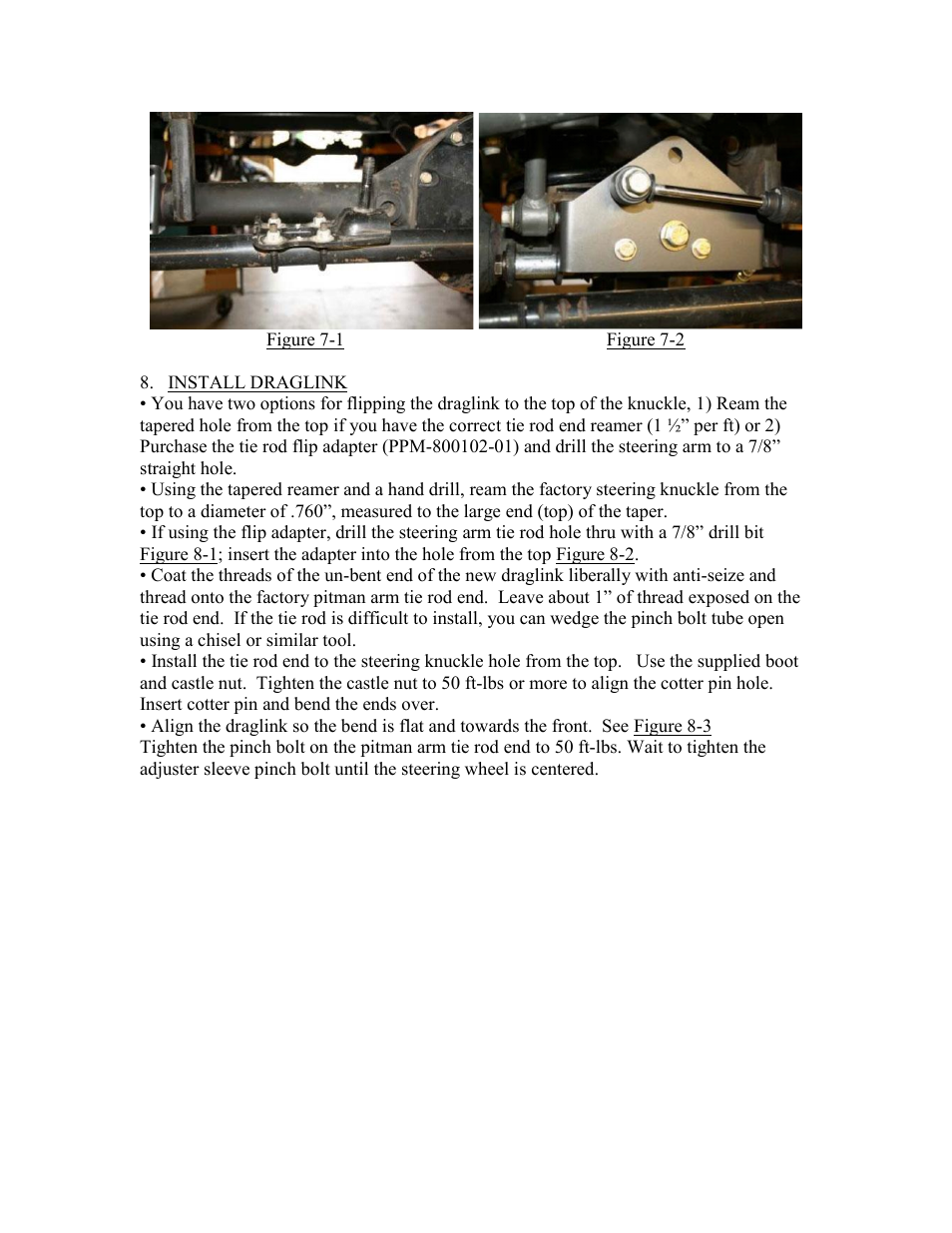 Synergy 8022-X - Jeep JK Synergy Stage 2 Suspension System User Manual | Page 7 / 20