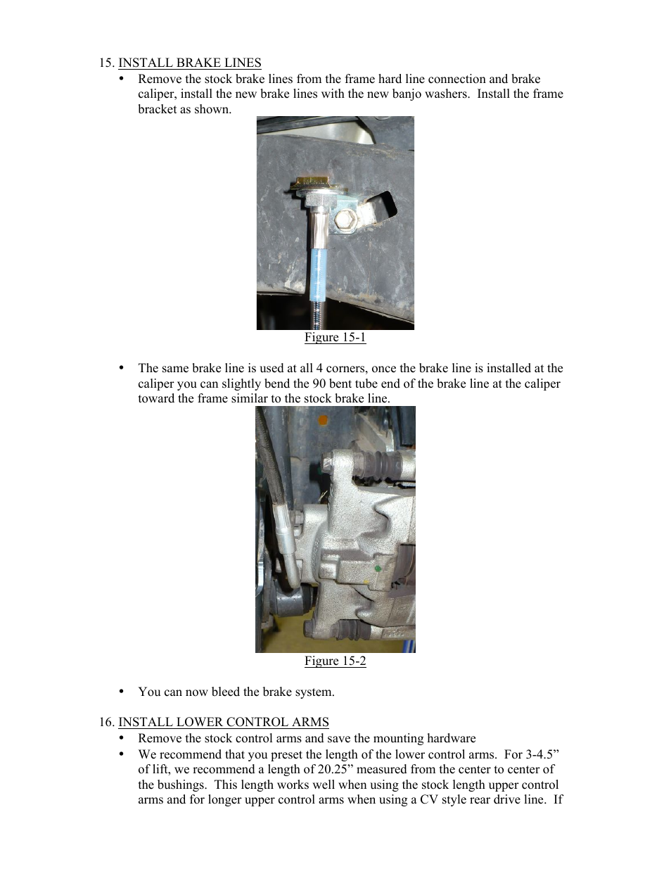 Synergy 8023-X - Jeep JK Synergy Stage 3 Suspension System User Manual | Page 11 / 17