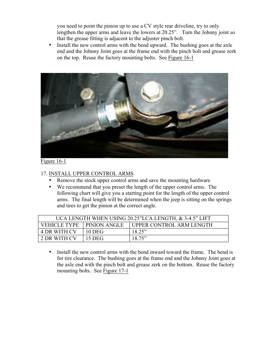 Synergy 8023-X - Jeep JK Synergy Stage 3 Suspension System User Manual | Page 12 / 17