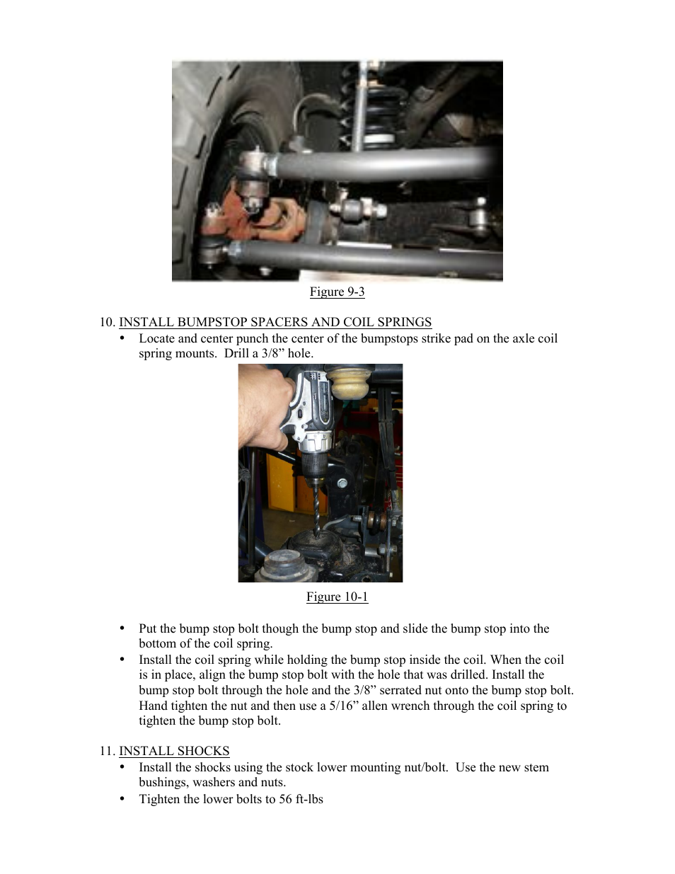 Synergy 8023-X - Jeep JK Synergy Stage 3 Suspension System User Manual | Page 8 / 17