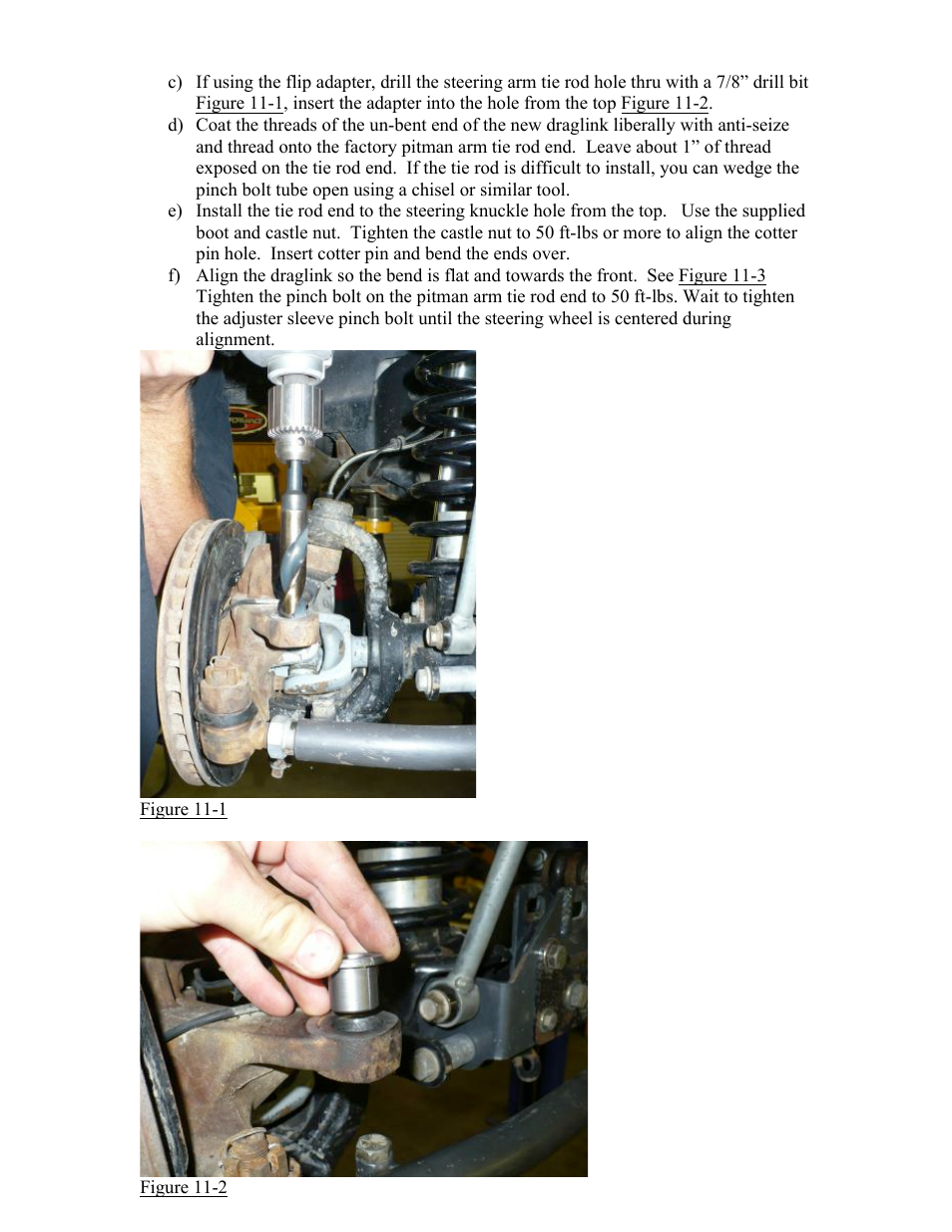 Synergy 8024-30/8024-40 - JK Synergy Stage 4 Long Arm System User Manual | Page 12 / 28