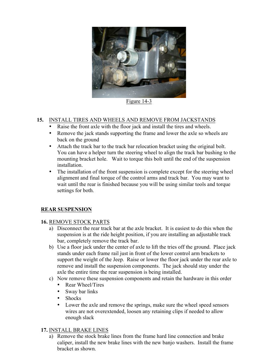 Synergy 8024-30/8024-40 - JK Synergy Stage 4 Long Arm System User Manual | Page 15 / 28