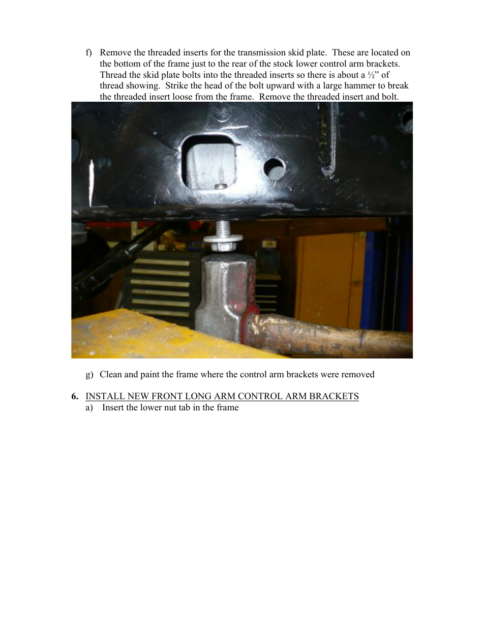 Synergy 8024-30/8024-40 - JK Synergy Stage 4 Long Arm System User Manual | Page 6 / 28