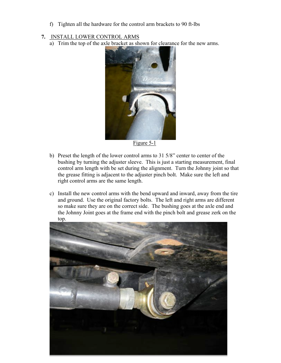 Synergy 8024-30/8024-40 - JK Synergy Stage 4 Long Arm System User Manual | Page 9 / 28