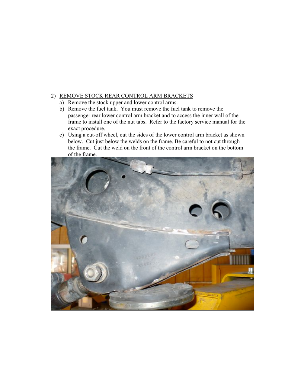 Synergy 8034 - Jeep JK 2 Door Rear Stretch Kit User Manual | Page 2 / 14