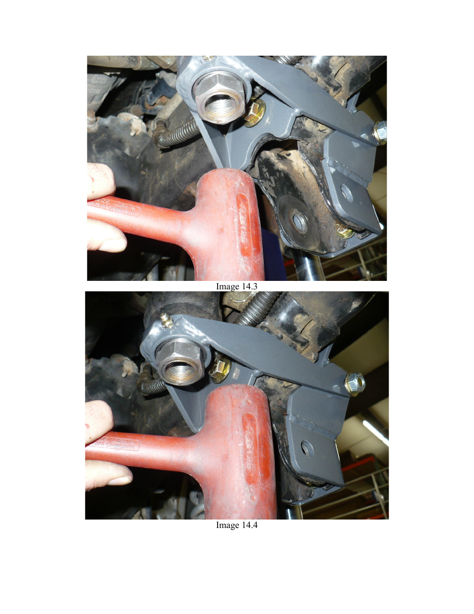 Synergy 8069 - Jeep JK Front Track Bar Brace User Manual | Page 13 / 18