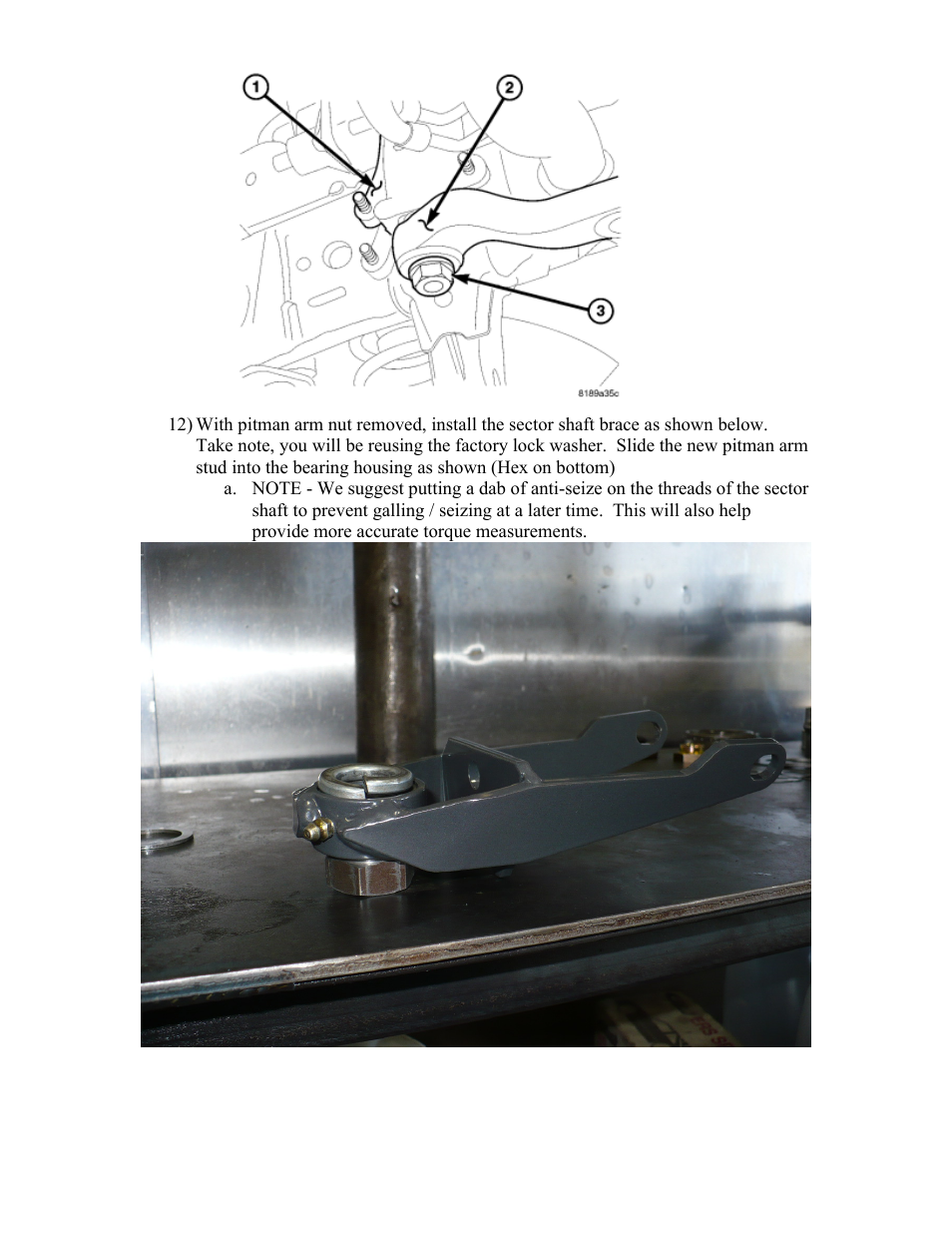 Synergy 8069 - Jeep JK Front Track Bar Brace User Manual | Page 9 / 18