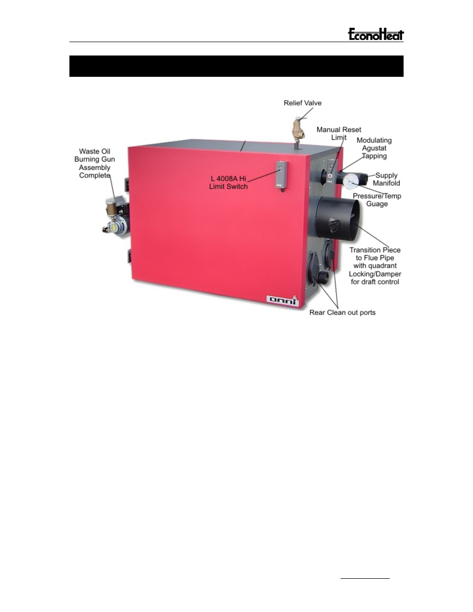 Boiler specifications | Amtrol OWB Series User Manual | Page 11 / 49