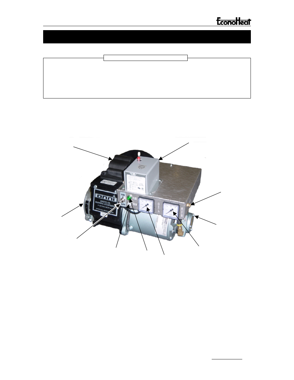 Waste oil burner | Amtrol OWB Series User Manual | Page 5 / 49