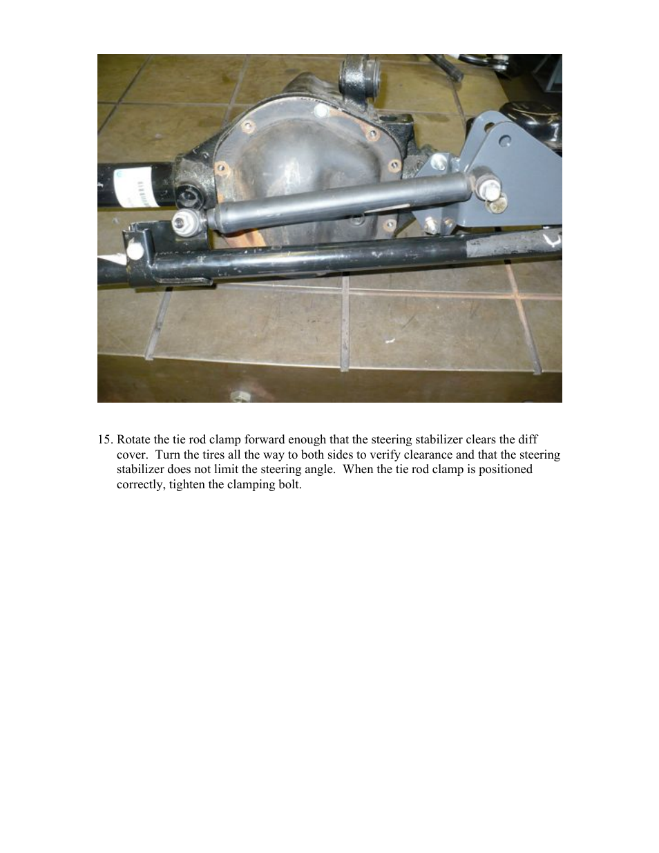 Synergy 8091 - Jeep JK Front Track Bar Bracket (RHD) User Manual | Page 10 / 11