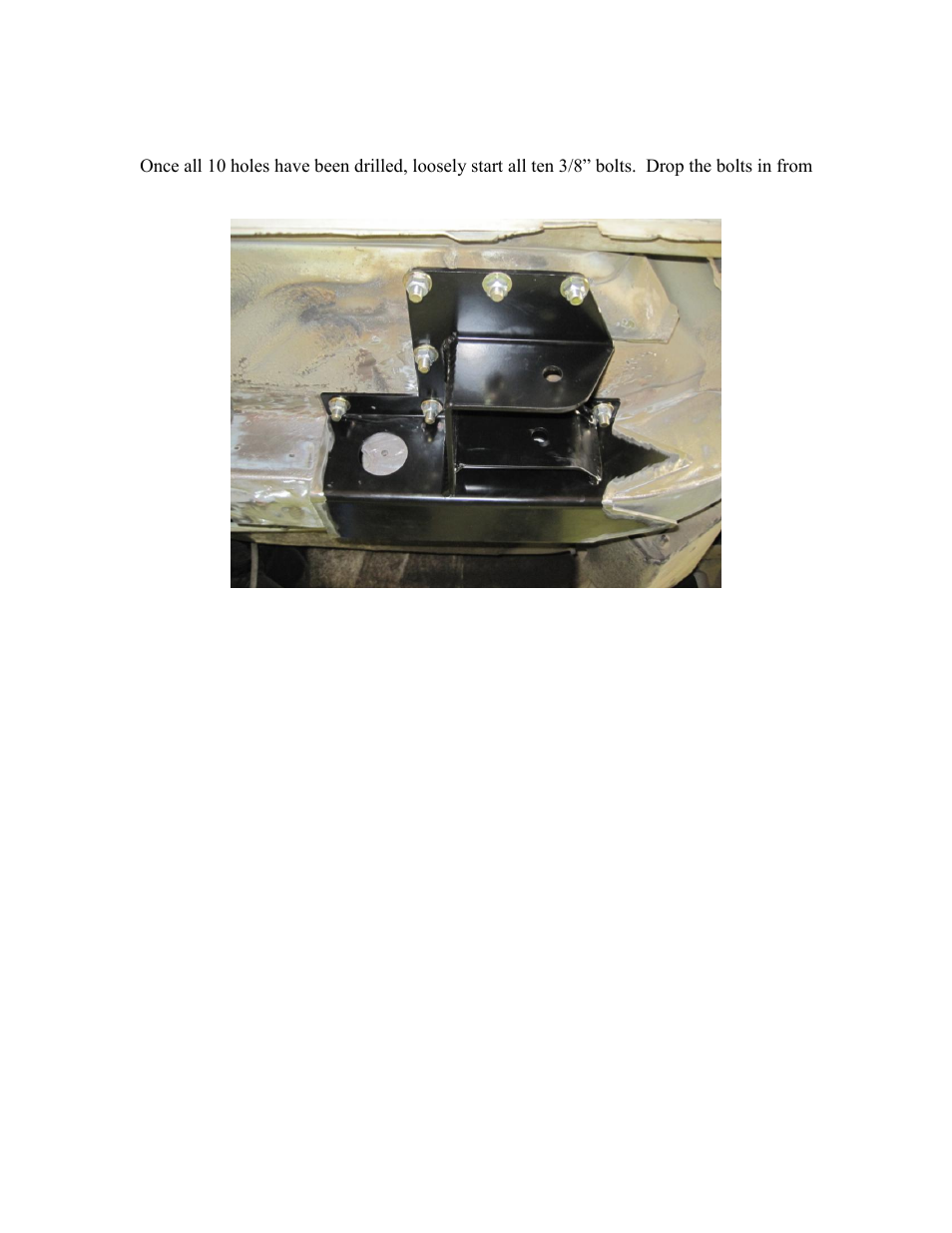 Synergy 8240 - Jeep XJ Rear Spring Hanger Bracket User Manual | Page 7 / 10