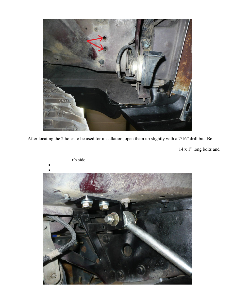 Synergy 8259-02 - Jeep XJ Sway Bar Link Disconnect Kit User Manual | Page 3 / 9