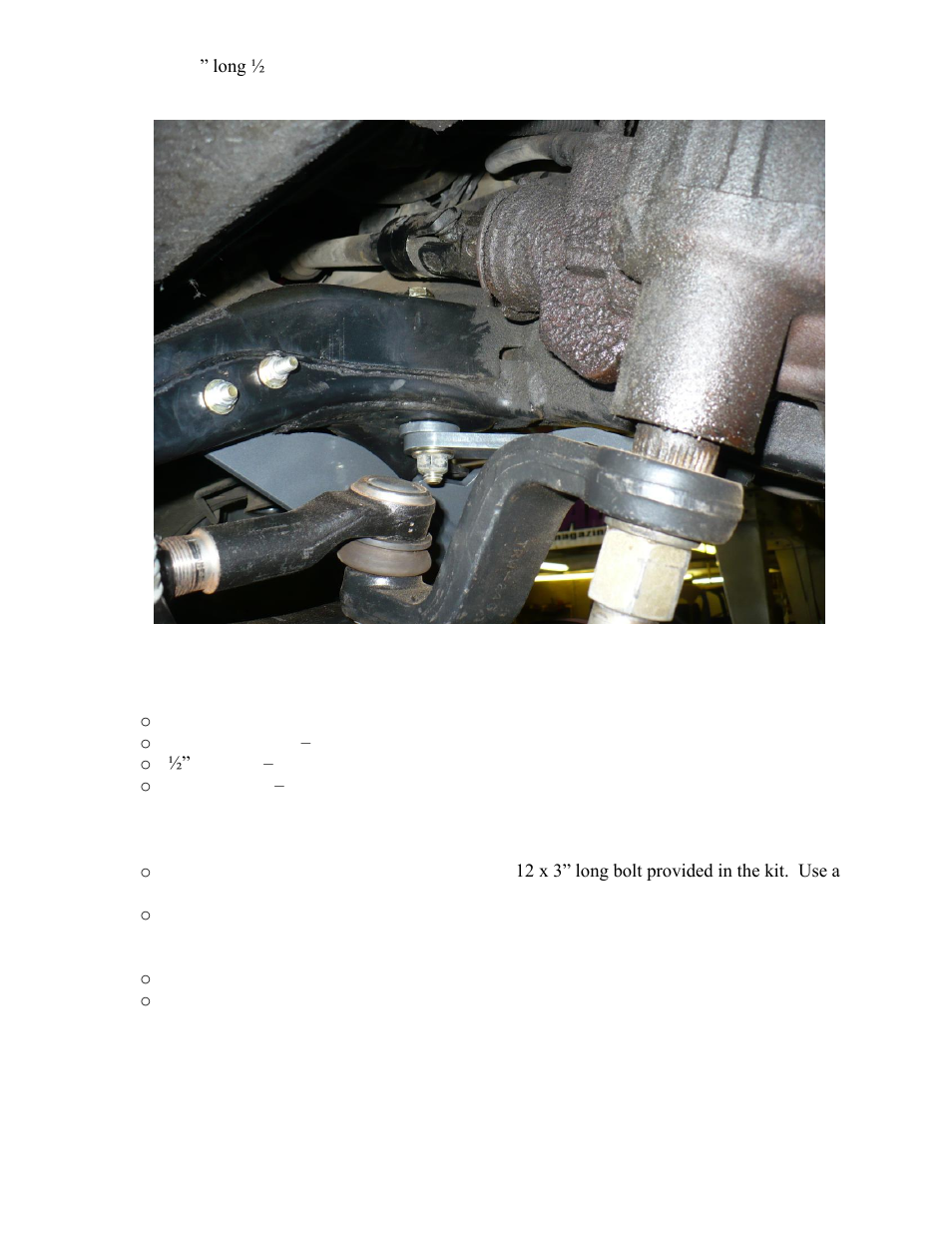 Synergy 8554 - 94-02 Dodge Truck Track-Bar Conversion Bracket User Manual | Page 11 / 11