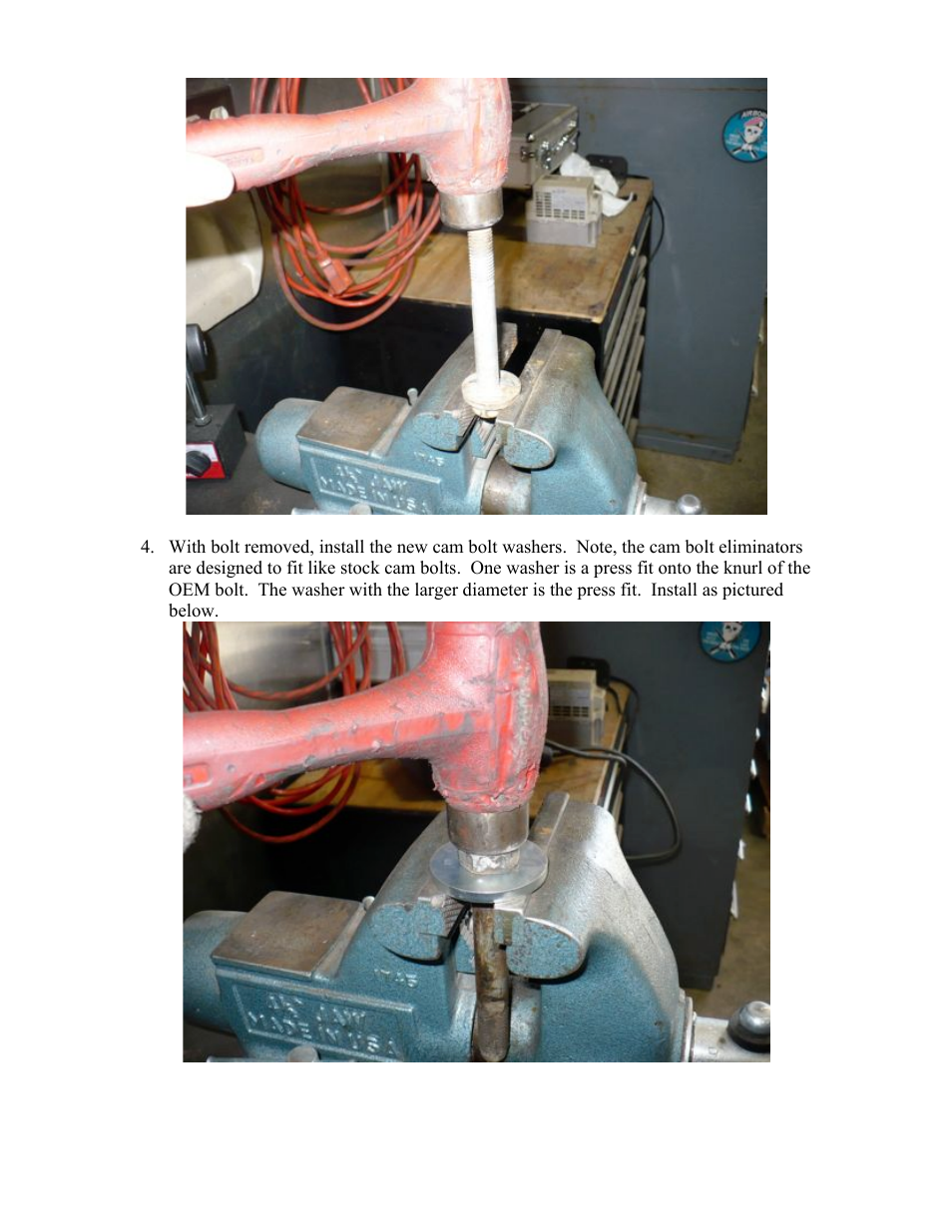 Synergy 8560 - Dodge Cam Bolt Eliminator Kit User Manual | Page 2 / 3