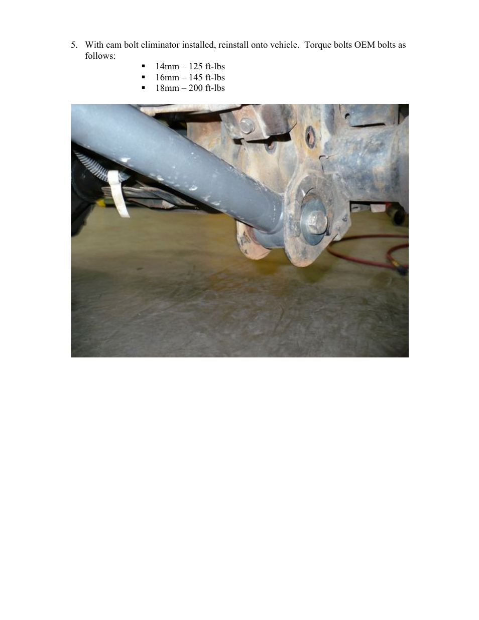 Synergy 8560 - Dodge Cam Bolt Eliminator Kit User Manual | Page 3 / 3