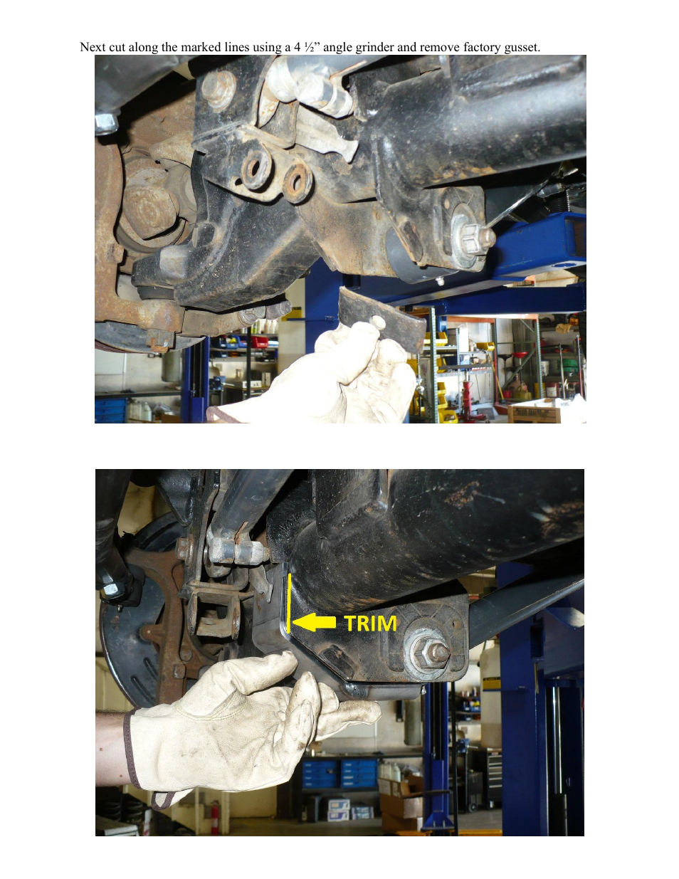 Synergy 8561-03 - Dodge AAM 9 1/4'' 03-13 Lower Control Arm Skid Plate User Manual | Page 3 / 7